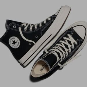 Converse 70 Chuck Black High-Top Sneakers Womens Size 9